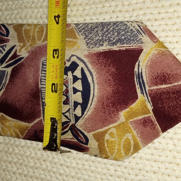 LOUIS FERAUD Vintage Italian Silk Tie - Picture 3 of 8